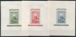 ** * 1951 80 éves A Magyar Bélyeg Blokksor (42.000) (2+2Ft Postatiszta, Betapadás / Mint Never... - Sonstige & Ohne Zuordnung