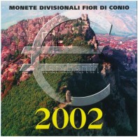 San Marino 2002. 1c-2E (8x) Forgalmi Sor,  Karton Dísztokban T:1
San Marino 2002. 1 Cent - 2 Euros (8x) Coin... - Non Classificati