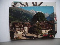 Zwitserland Schweiz Suisse VS Ernen Dorfplatz - Ernen