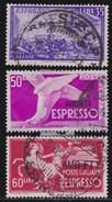 ITALIA - TRIESTE ZONA A 1948-52 Espressi 3v / Usati - Posta Espresso