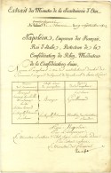 [NAPOLÉON 1er, Napoléon Bonaparte (1769-1821), Premier Consul Puis Empereur Des Français]. - Autres & Non Classés