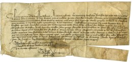 [CHARLES VI Dit Le Bien-Aimé Puis Le Fol (1368-1422), Roi De France]. - Other & Unclassified