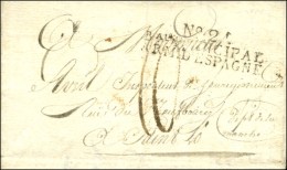 N° 2 / Bau PRINCIPAL / ARM D'ESPAGNE Sur Lettre Avec Texte Daté De Balaresa. 1810. - SUP. - Army Postmarks (before 1900)