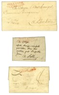 Lot De 3 Marques Postales De L'Armée De Hollande. - B / TB. - Marques D'armée (avant 1900)