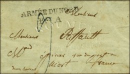 ARMEE DU NORD / Bau A Sur Lettre Avec Texte Daté De Granville. 1831. - SUP. - Army Postmarks (before 1900)