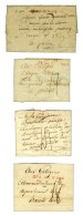 Lot De 4 Marques Postales De L'Armée Du Nord. - B / TB. - Army Postmarks (before 1900)