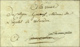 Lettre En Franchise De La Commision Des Secours Publics Avec Texte Daté De Paris Le 19 Messidor An 3... - Armeestempel (vor 1900)