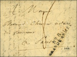 N° 8 / GRANDE ARMÉE Sur Lettre Avec Texte Daté De Goldberg Le 1 Juillet 1813 Signée Du... - Marques D'armée (avant 1900)
