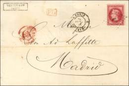 Lettre Datée De Paris Le 2 Mai 1871, Acheminée Par Passeur Privé Et Remise à L'ambulant... - Guerre De 1870