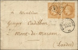 Lettre Avec Texte Daté De Paris Le 26 Avril 1871, Acheminée Par Passeur Privé Et Remise Au... - War 1870