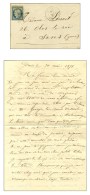 Lettre Avec Texte Daté De Paris Le 20 Mai 1871 Acheminée Par Passeur Privé Et Remise Au Bureau... - Krieg 1870