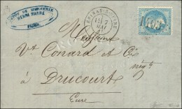 Lettre Avec Texte Daté De Paris Le 5 Mai 1871, Acheminée Par Passeur Privé Et Remise Au Bureau... - Guerre De 1870