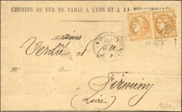 Lettre Avec Texte Daté De Paris Le 19 Mai 1871 Acheminée Hors De Paris Par Passeur Privé Et... - Krieg 1870