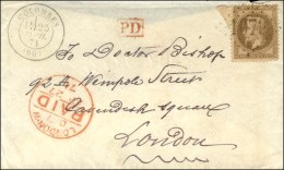 Lettre Avec Texte Daté De Paris Le 23 Avril 1871 Acheminée Par Passeur Privé Et Remise Au... - Krieg 1870