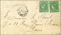 Lettre Avec Texte Daté De Besançon Le 19 Mai 1871, Acheminée Jusqu'à Paris Par Passeur... - Guerre De 1870