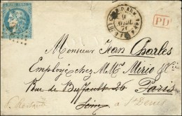 Lettre Remise à L'escale De Dakar Pour Paris, Redirigée Vers St Denis, En Raison De La Commune De... - Guerre De 1870
