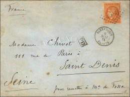Lettre D'Alexandrie Pour St Denis, Pour Remettre à Me De Fossa (à Paris). GC 5080 / N° 48 (infime... - Guerre De 1870