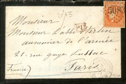 GC 5083 / N° 48 Càd CONSTANTINOPLE / TURQUIE 5 AVRIL 1871 Sans Càd D'arrivée. - TB. - R. - Guerre De 1870