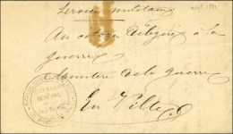 Lettre Avec Texte Daté De Paris Le 27 Avril 1871 Adressée Localement En Franchise. Au Recto, Cachet... - Guerre De 1870