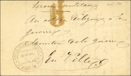 Lettre Avec Texte Daté De Paris Le 27 Avril 1871 Adressée Localement En Franchise. Au Recto, Cachet... - War 1870