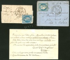 Ballon Monté Avec Réponse Par Passeur De La Correspondance Générale Au Grand... - Guerre De 1870