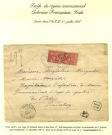 Càd PARIS 47 / BD HAUSSMANN 1897/ N° 98 Paire Sur Lettre Recommandée Au 3ème... - Sonstige & Ohne Zuordnung