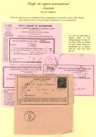 Càd (7) PARIS (7) AFFRANCHISSEMENT / N° 89 Sur Avis De Réception Pour Vienne. 1883. - TB / SUP. - Other & Unclassified