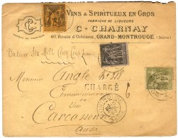 Lot De 22 Lettres Chargées Au Type Sage, Affranchissements Divers. Très Belle Qualité... - 1876-1878 Sage (Type I)