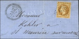 GC 678 / N° 28 Càd T 23 BUSSANG (82) Sur Lettre Locale Pour St Maurice Sur Moselle. 1868.... - 1863-1870 Napoleon III With Laurels