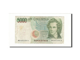 Billet, Italie, 5000 Lire, 1985-01-04, KM:111b, TB - 5000 Liras