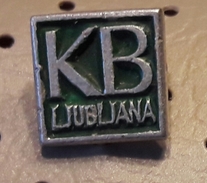 Slovenia Pin - KB Ljubljana Credit Bank Banka Banco, Banque - Banks