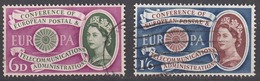 Great Britain 1960 Cancelled, Sc# 377-378 - Usados