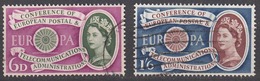 Great Britain 1960 Cancelled, Sc# 377-378 - Usati