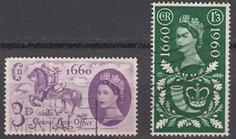 Great Britain 1960 Cancelled, Sc# 375-376 - Used Stamps