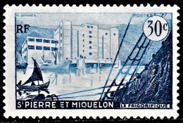 SAINT PIERRE ET MIQUELON  1955 1956       Le Frigorifique        Fisch Freezing Plant   1v. - Neufs