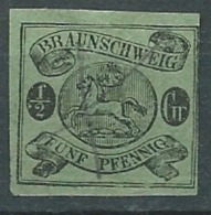 Brunswick  Yvert N°  6  Oblitéré Un Léger Clair   - Cw 24020 - Braunschweig