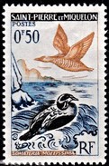 SAINT PIERRE ET MIQUELON  1963      Eider     1v. - Unused Stamps