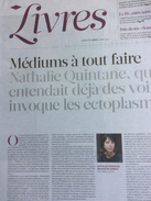 Libération Supplément Livres 8 Pages Du 10/04/14 : N. Quintane / R. Tombs & La Commune De Paris / P. Rumiz - Zeitungen - Vor 1800