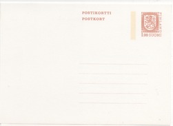 Finnland 1981 Postkarte P145 Ganzsache Löwenwappen 1,00 Postfrisch Suomi Postal Stationary/unused Definite Coat Of Arms - Interi Postali