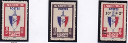 Indochine N° 281/283 Neuf * - Neufs