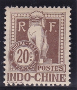 Indochine Taxe N° 10 Neuf * - Segnatasse