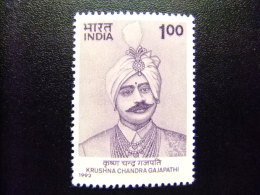 INDIA INDE 1992  KRUSHNA CHANDRA GAJAPATHI Fundador Del Estado ORISSA Yvert 1145 ** MNH - Ungebraucht