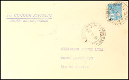 1935, 7. SAF, Brasilianische Post, Recife - Rio De Janeiro, Brief Mit Empfängeradresse Syndicato Condor LTDA... - Other & Unclassified