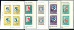 40 Gr. Bis 2,50 Zl. "100 Jahre Polnische Briefmarken", Kleinbogensatz, Tadellos Postfrisch, Mi. 1.000.-, Katalog:... - Other & Unclassified