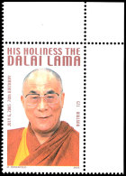 Nicht Zur Ausgabe Gelangt: 1,25 Euro 70. Geb. Des Dalai Lama 2005, Einwandfrei Postfrisches Oberes... - Sonstige & Ohne Zuordnung