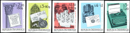 1965, 1,50 Schilling Bis 5 Schilling "Internationale Briefmarkenausstellung WIPA 1965", Abart "ungezähnt",... - Sonstige & Ohne Zuordnung