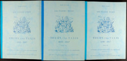 Münzberg, Werner - 500 JAHRE POST - THURN UND TAXIS (1490-1867) -  Auflage 1989, 3 Bände Kpl., Broschur,... - Other & Unclassified