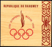 Ministerblock "Olympiade 1968 Mexico" Im Entsprechendem Folder, Tadellos Ungebraucht., Katalog: Bl.15 Secretary... - Sonstige & Ohne Zuordnung