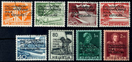 2 C.-2 Fr. Komplett, Tadellos Und Sauber Gestempelt, Mi. 180,-, Katalog: 1/8 O2 C. 2 Fr. Complete, In Perfect... - Sonstige & Ohne Zuordnung