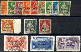 Kompletter Gestempelter Satz, Tadellos, Mi. 350,--, Katalog: 1/15 X OComplete Cancelled Set, In Perfect... - Other & Unclassified